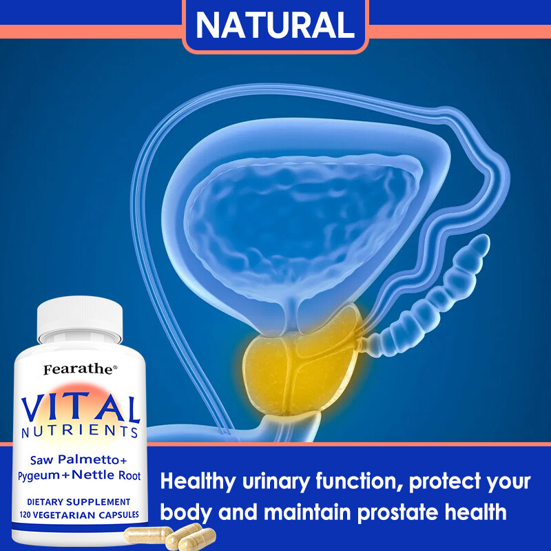 Vital Nutrients – Saw Palmetto, Pygeum & Nettle Root – Prostate Health