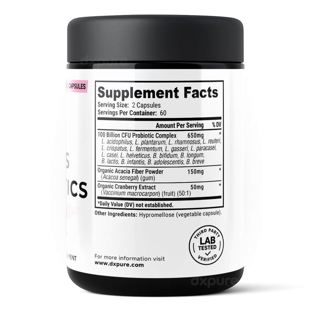 Probiotic Complex For Women 100 Billion CFU – 120 Capsules