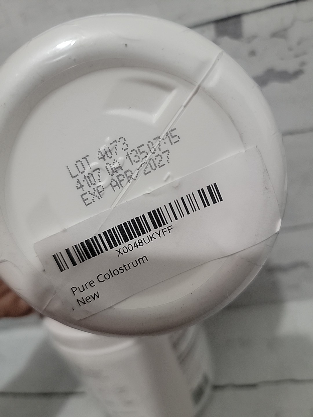 PURE by Boca Baby COLOSTRUM 5.29 Oz BB – Brand New Sealed – Expires in 2027