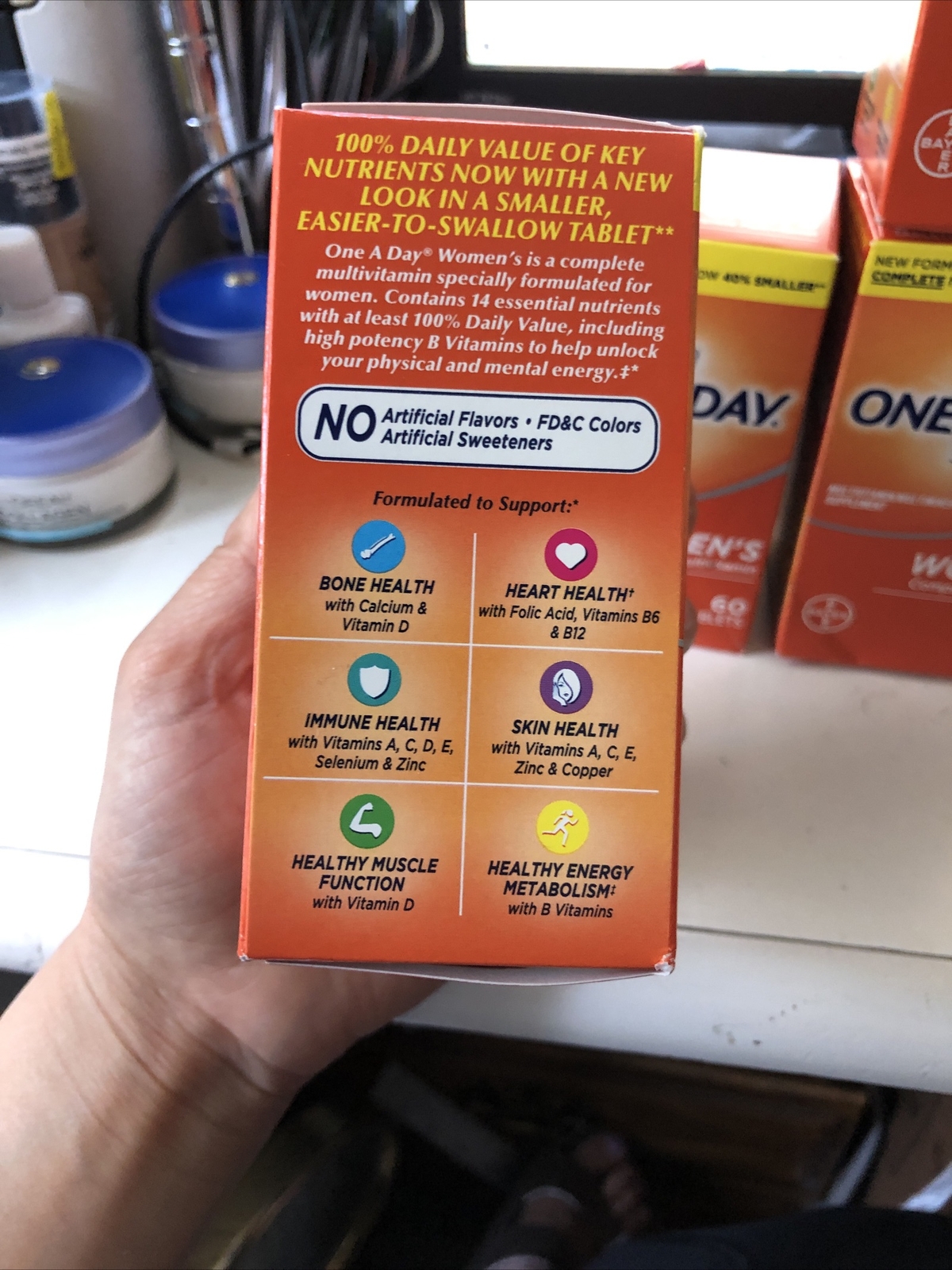 4 PACKS One A Day Women’s Complete Multivitamin 60 Exp 12/2024