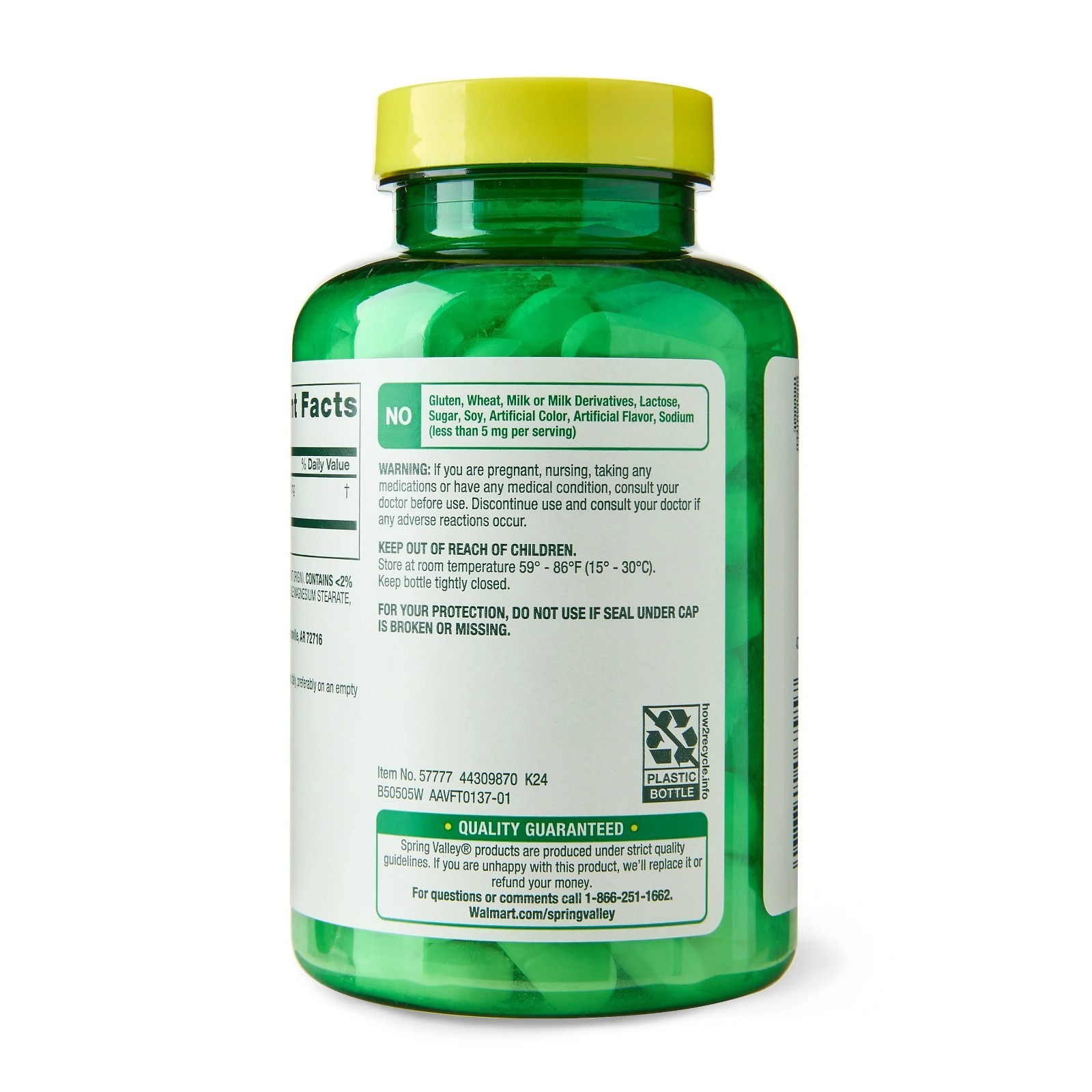 (Pack of 2) Spring Valley L-Lysine Dietary Supplements, 1000 mg, 100 Count