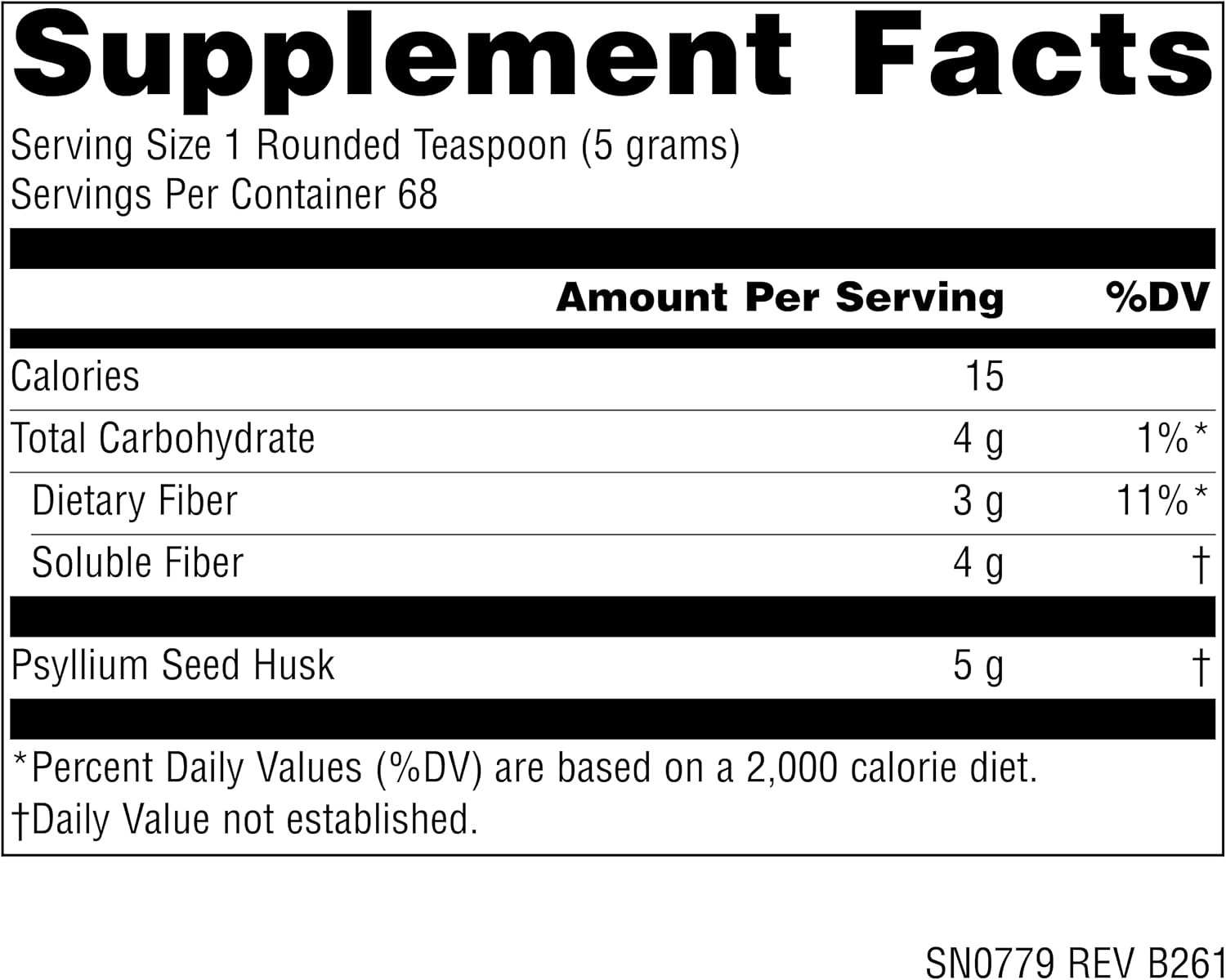 Psyllium Husk Powder, 12 Oz