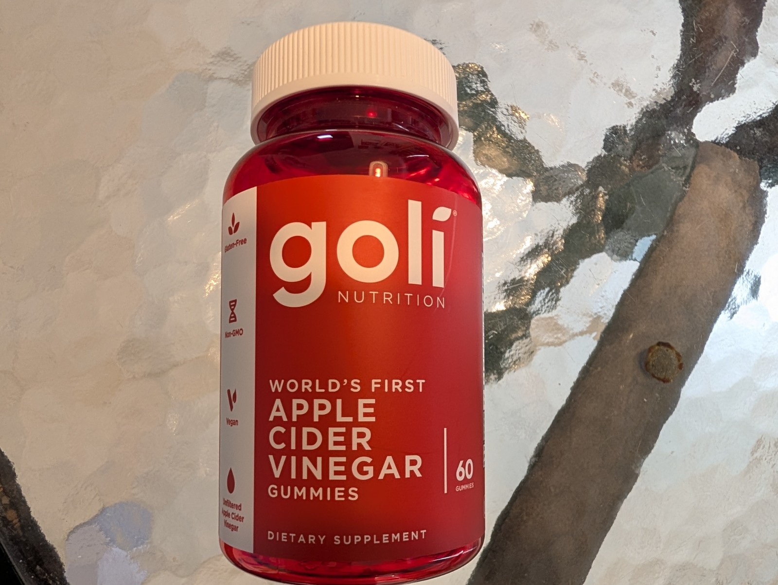 Goli Nutr. Apple Cider Vinegar Gummies (2 btls) – 60ct 1000mg/srving (2 gummies)
