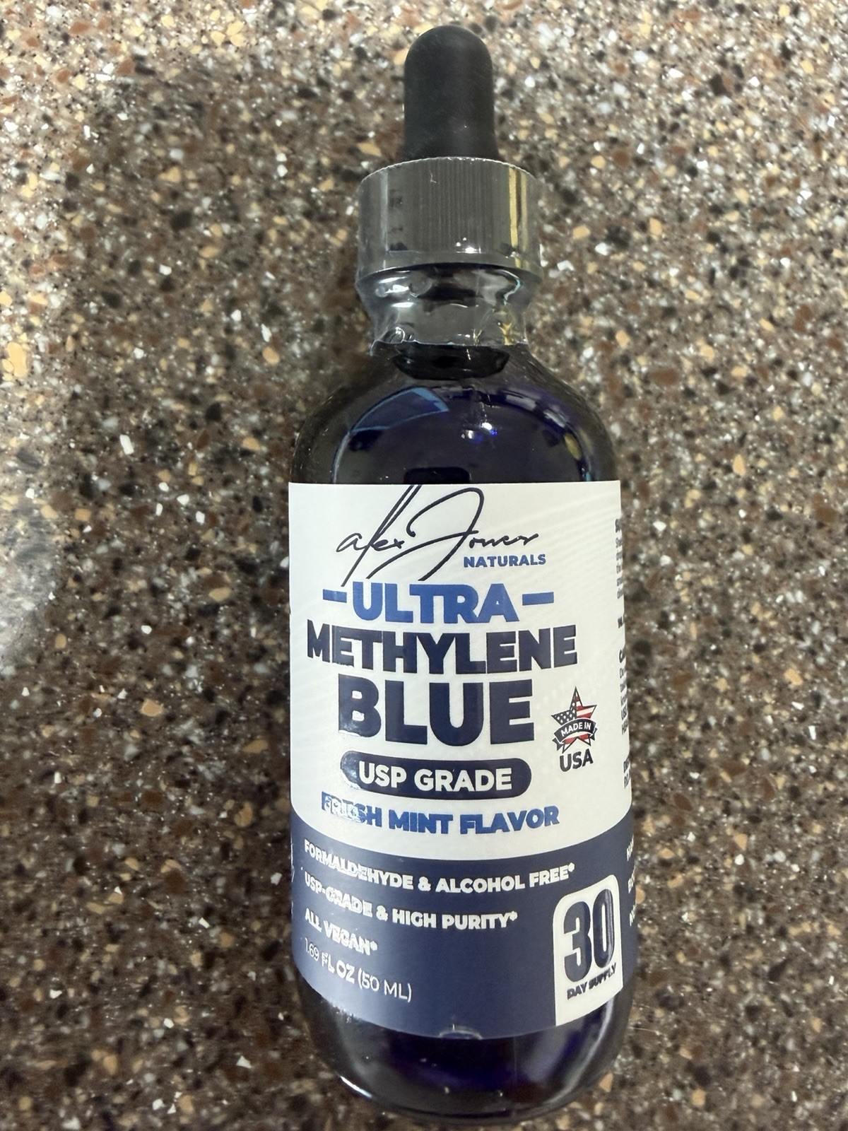 Ultra Blue Alex Jones Naturals Vegan GF USP Grade Exp 06/2025