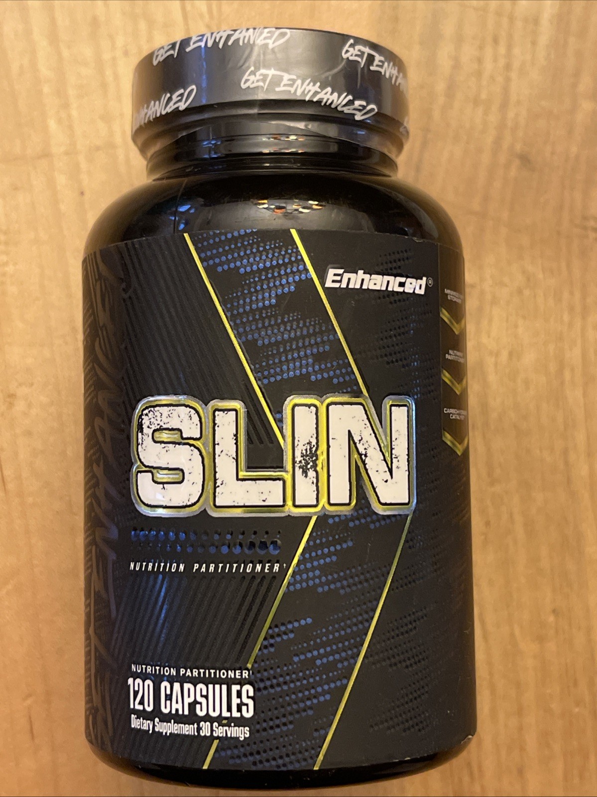 Enhanced Labs SLIN Nutrient Partitioner BuildMuscle New Sealed 120 Caps 06/2027