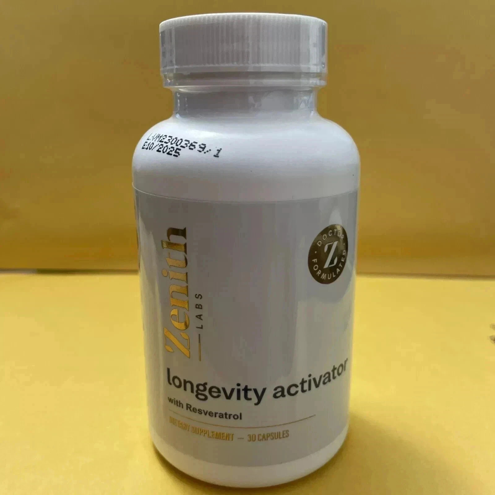 Zenith Labs Longevity Activator w/ Resveratrol 60 Capsules Supplement, Pack of 1