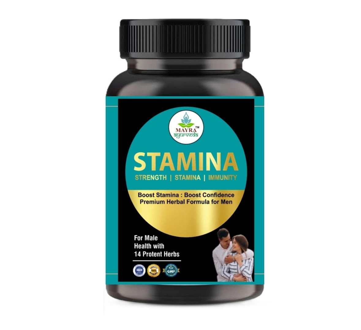 Stamina Booster Supplement for Men Ayurvedic | Original Herbal Health Formula