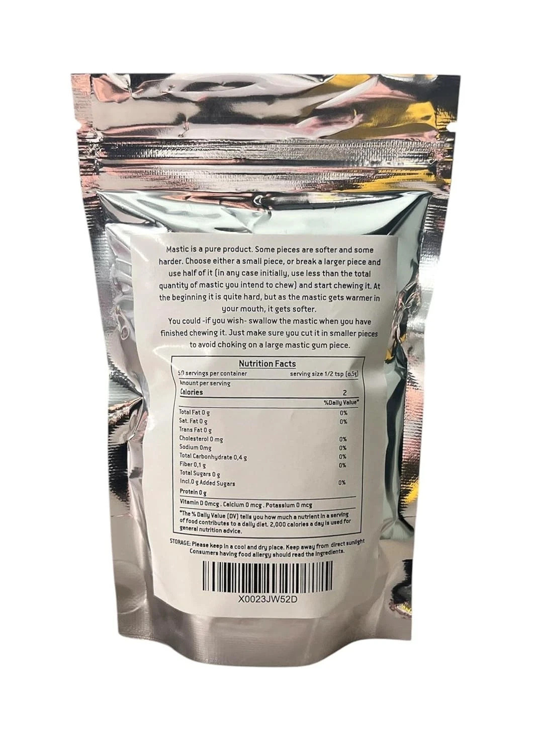 100% Pure Mastic Gum – Chios Mastiha Medium Tears 25g (0.88oz) Pack