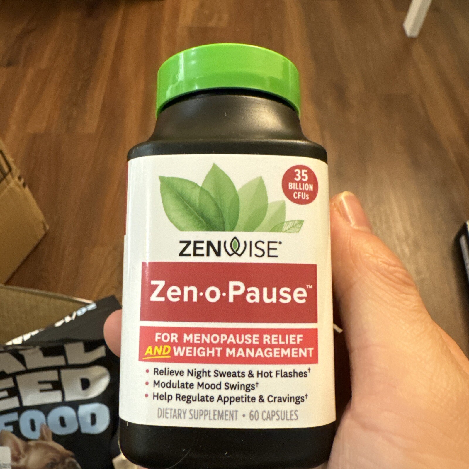 07/2025 Zenwise Zen-o-Pause Menopause Relief Weight Management Black Cohash
