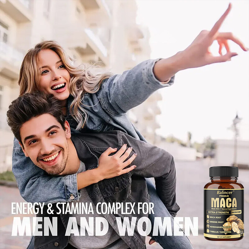 Maca Capsules – Enhance Energy Increase Endurance,Muscular And Strength