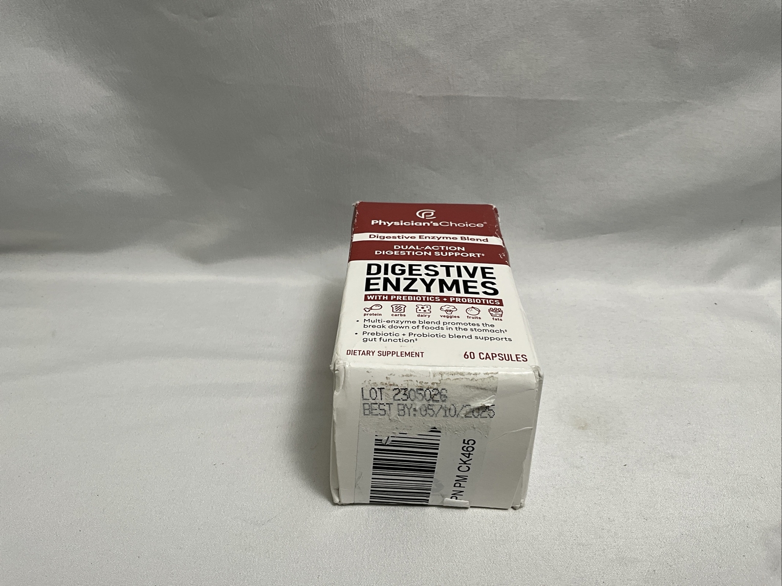 Physician’s CHOICE Digestive Enzymes – Multi Enzymes, Bromelain, Organic 5/25