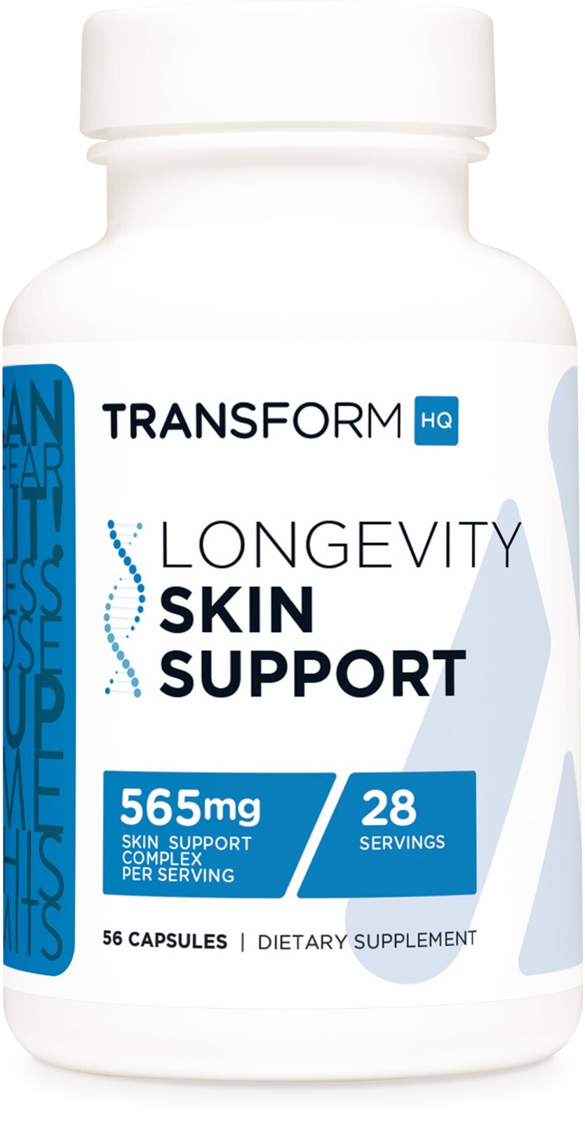 TransfromHQ Longevity Skin Support (28 Servings) – 56 Capsules