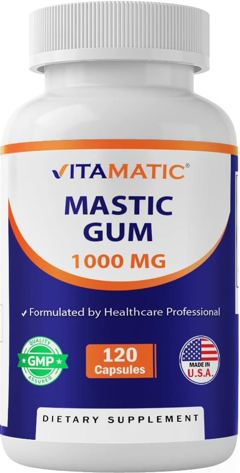 Mastic Gum 1000Mg per Serving – Support Digestive Function, Gastrointestinal Hea