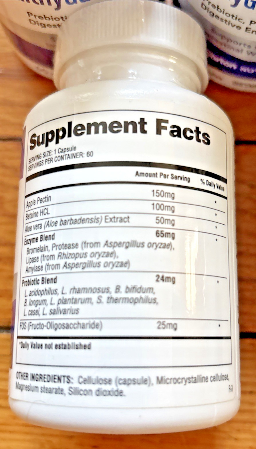 LOT OF 11!! Barton Nutrition Healthy Gut Restore Supplement 60 Capsules 10/2025