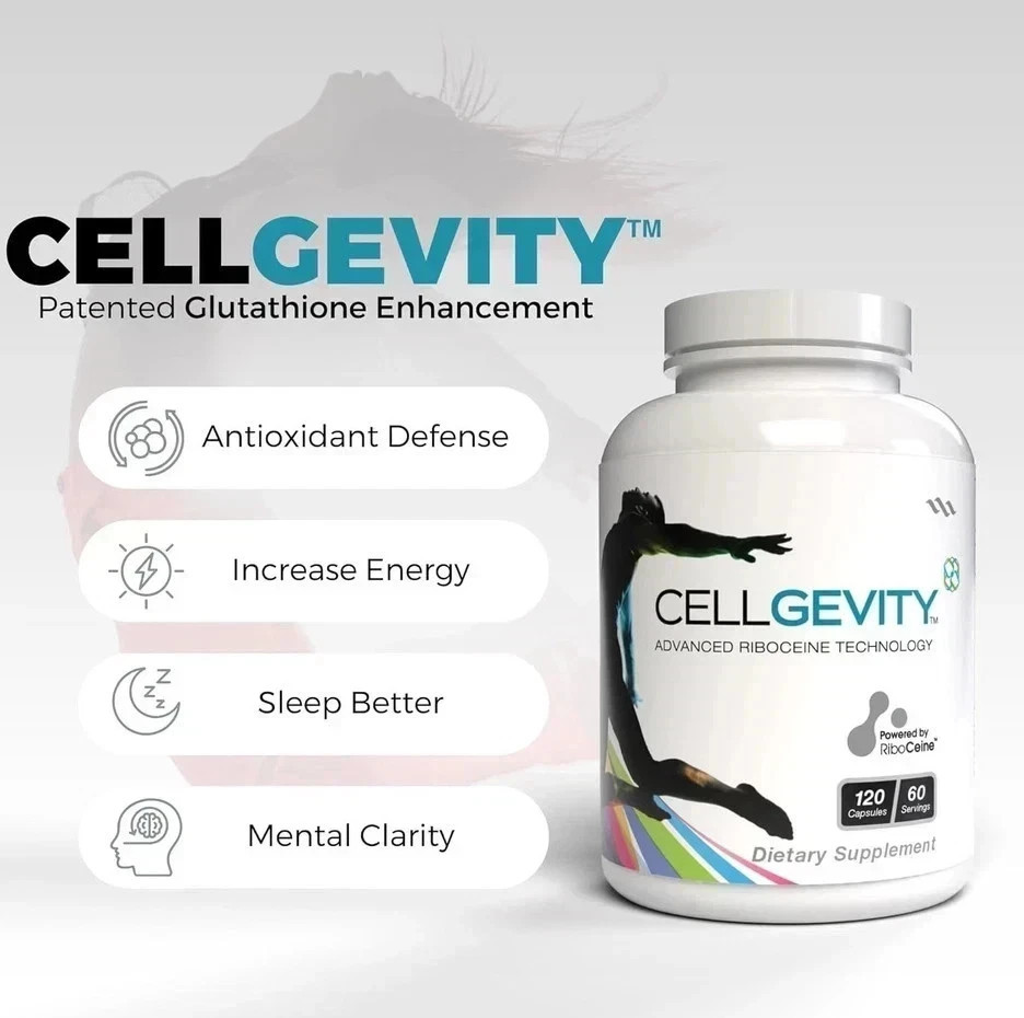 Cellgevity, Advanced Riboceine Technology, 120 Vegetable Capsules, Exp. 12/2027.