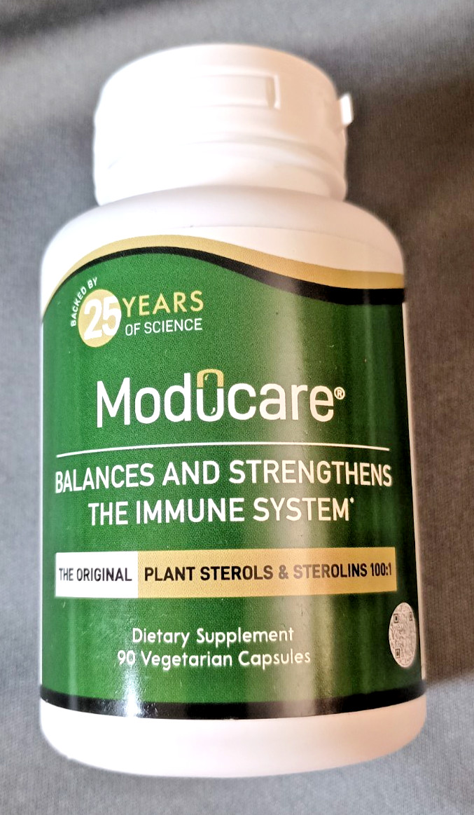 MODUCARE Immune System Support Plant Sterols Sterolins 100:1 90 veg caps 11/2028
