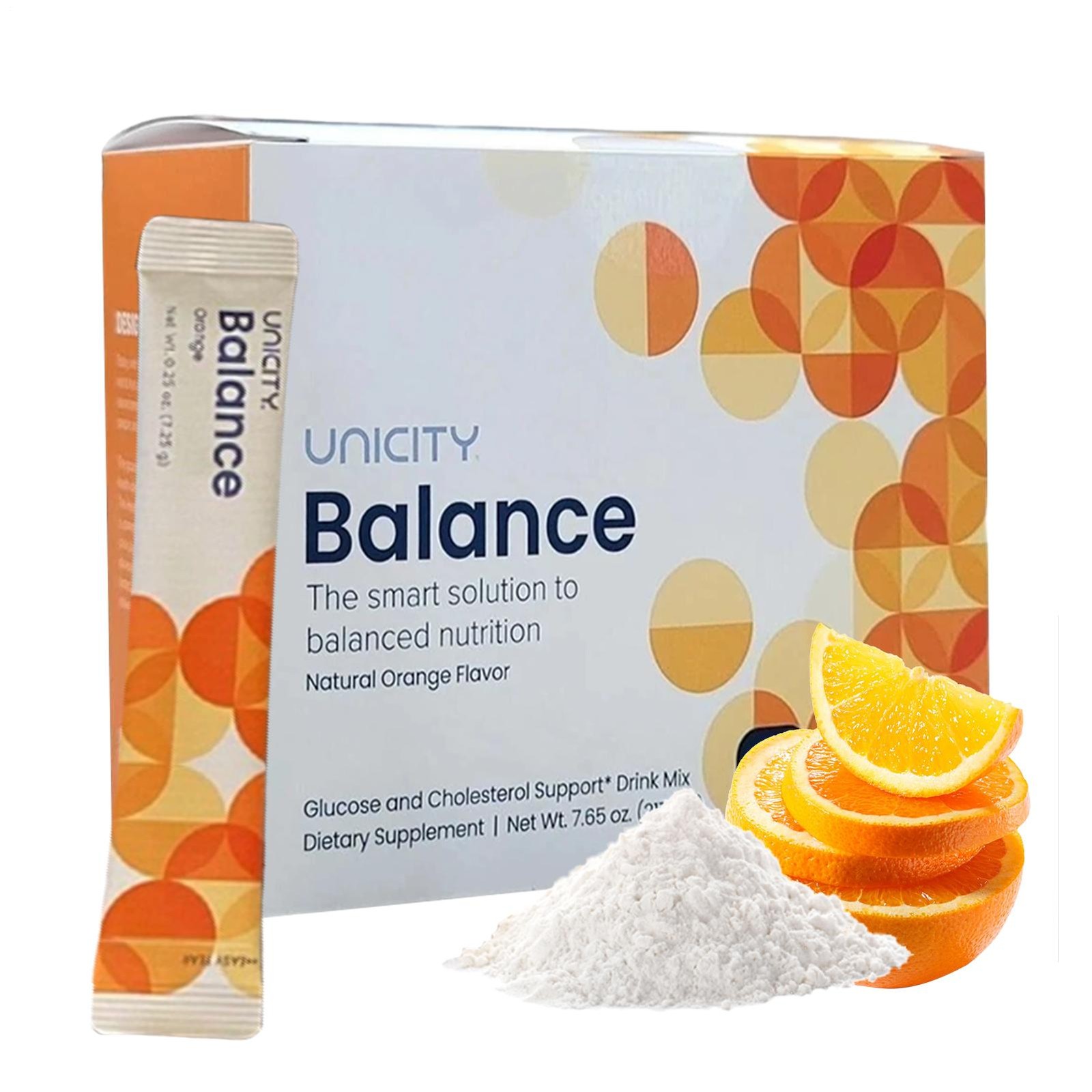 Unicity Balance NATURAL Mixed Berry/Orange, 30 Stick Packs