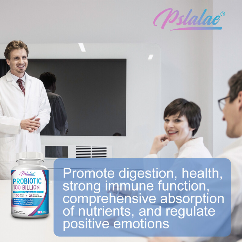 Probiotic 100 Billion – Gut Health, Relieve Gas and Bloating – with Prebiotic