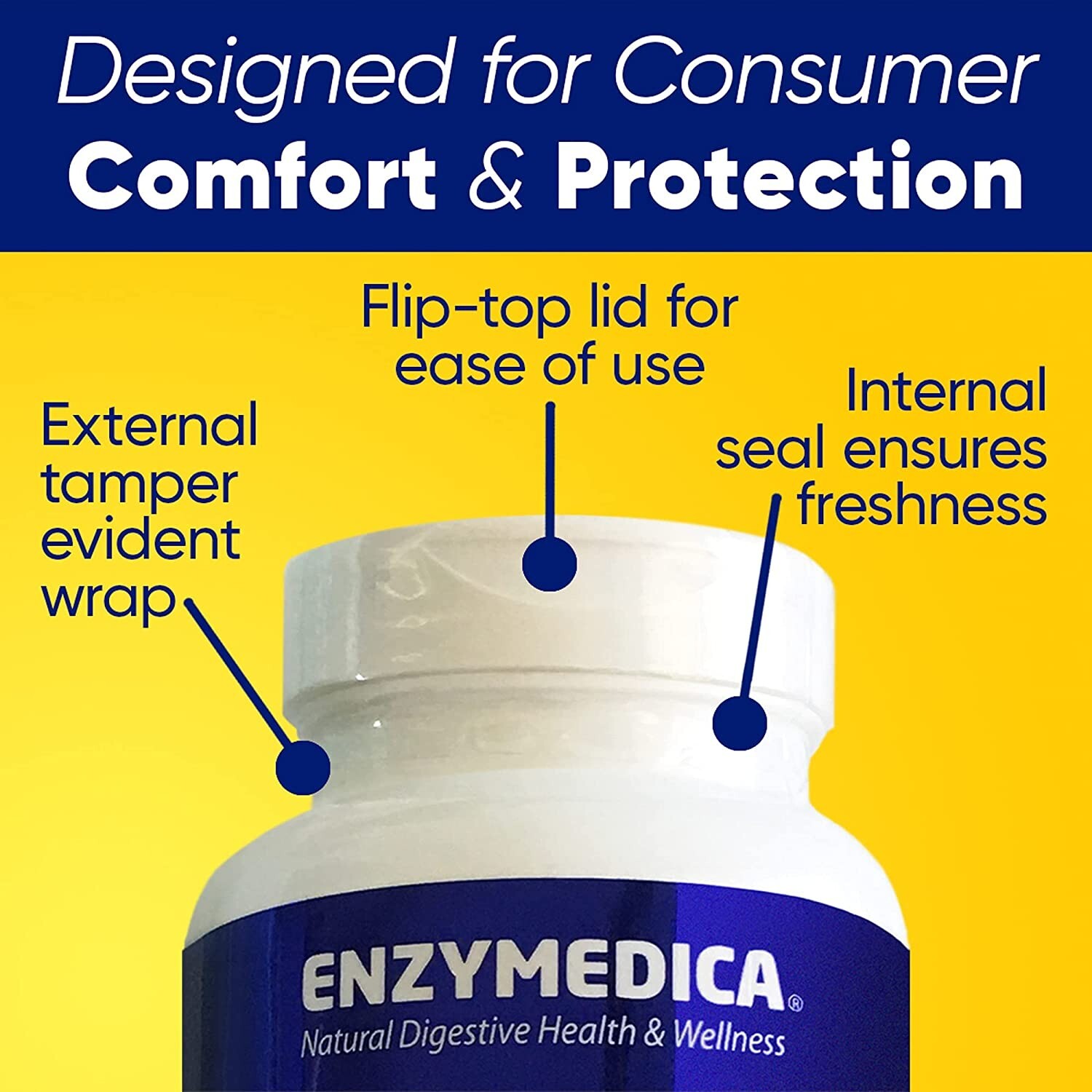 Enzymedica, Digest Gold ATPro , Optimal digestive support, 180 Capsules