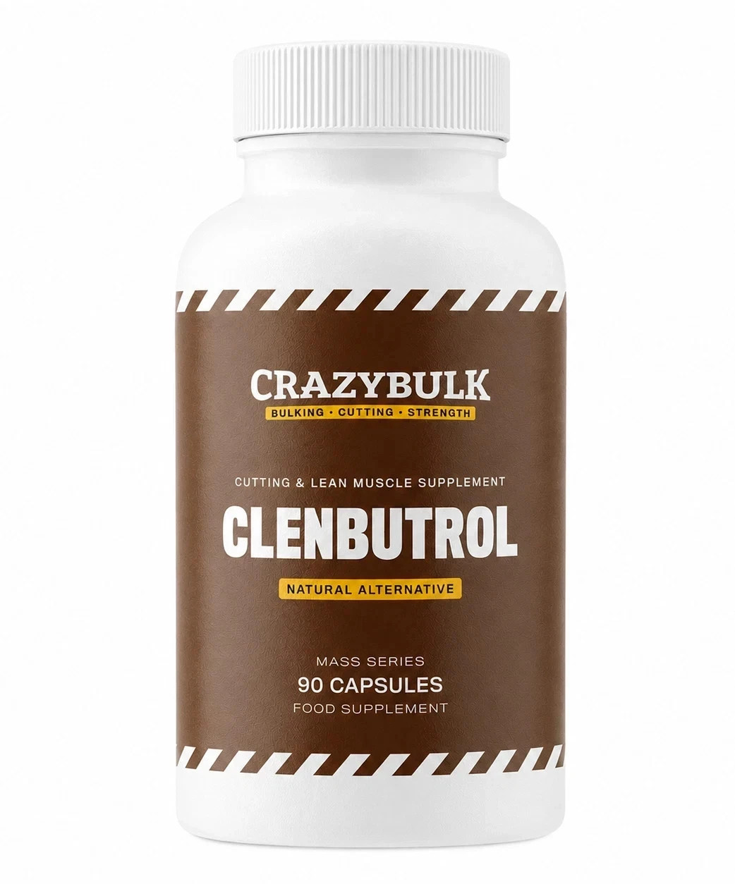 CrazyBulk CLENBUTROL CUTTING & LEAN MUSCLE MUSCLE Supplement / Pack of 3