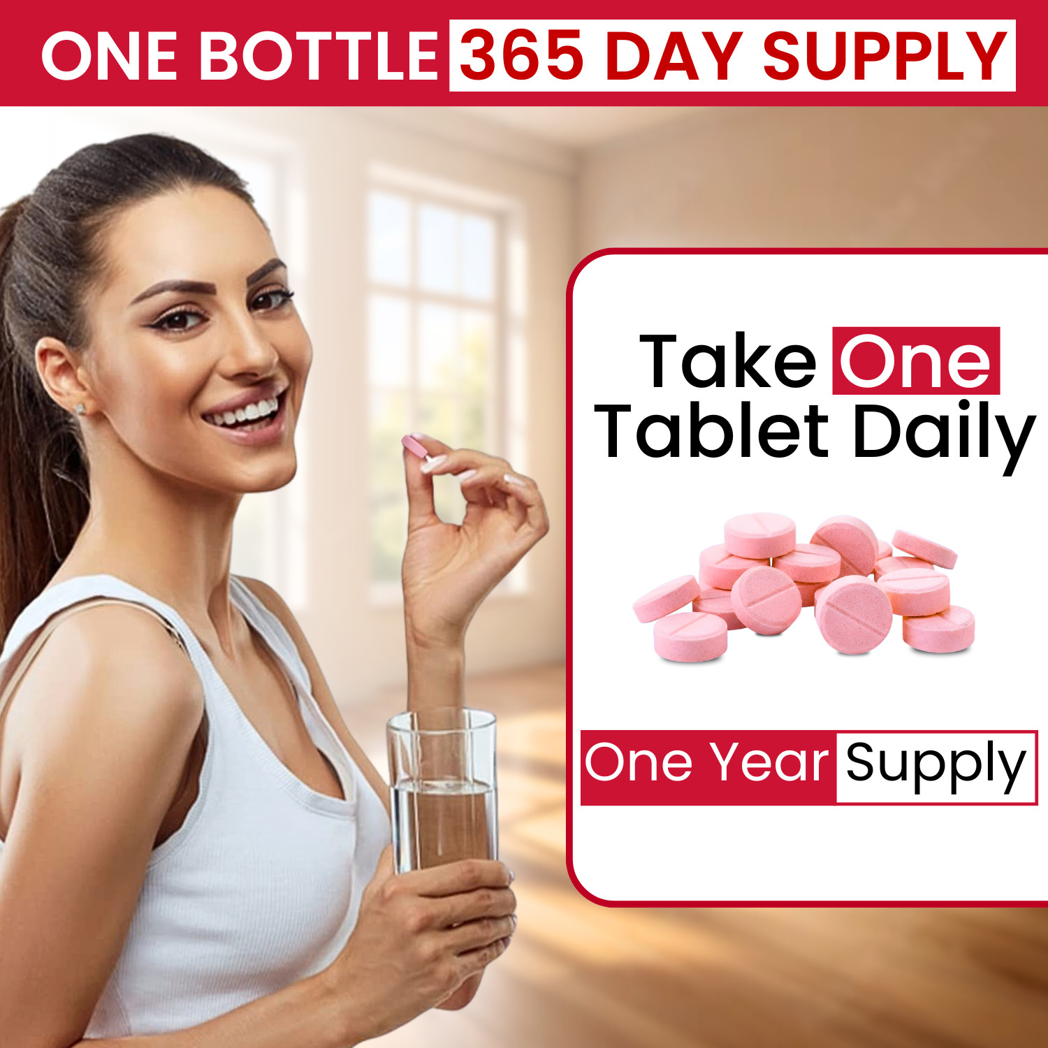 VITBOOST Vitamin B12 1000 mcg Chewable Tablets – 365 Count Natural Berry Flavor