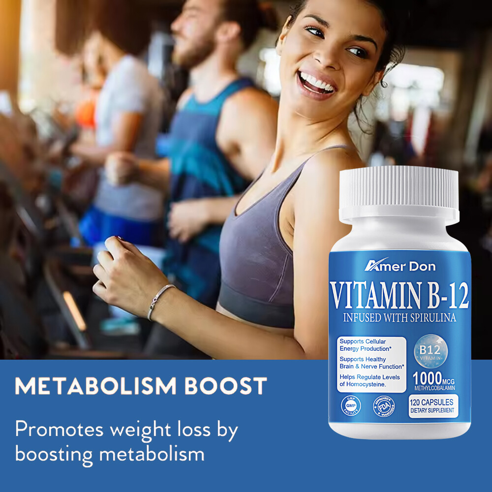 Vitamin B12 1000mcg High Strength B12 Methylcobalamin – 120 Vegetarian Tablets