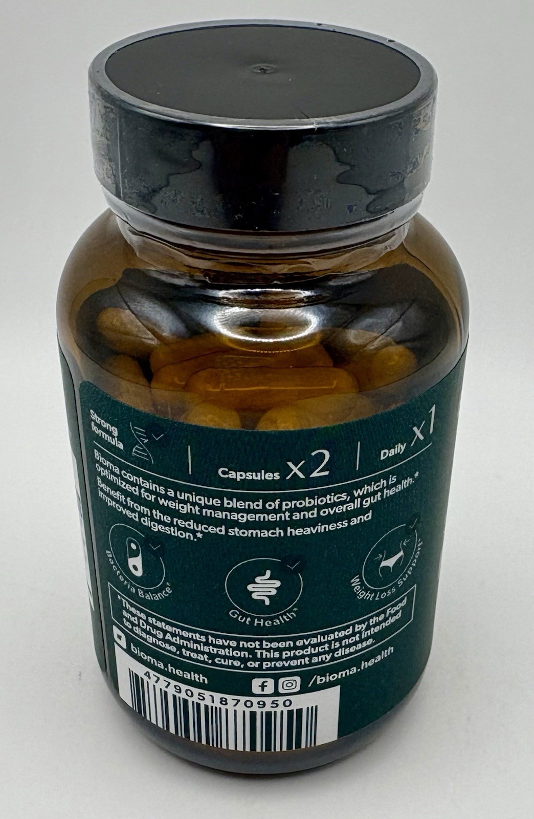 Bioma Probiotics 60 Capsules Expires 4/2027