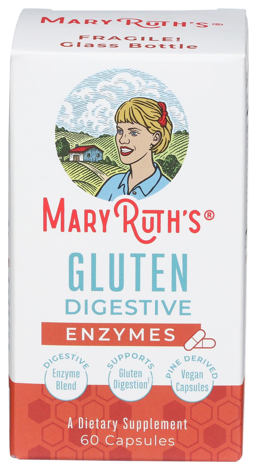 4/27 Mary Ruth’s Gluten Relief Enzymes, 60 Ct