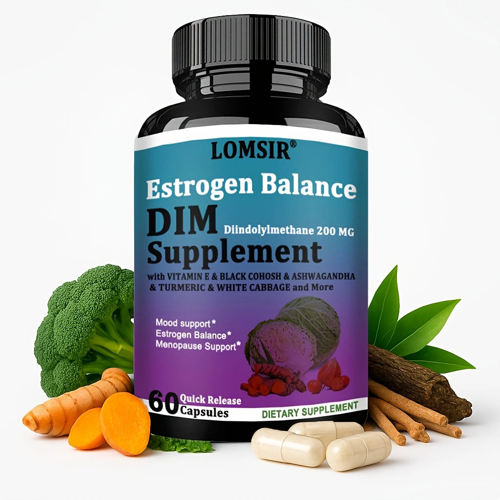 Dim Supplement Estrogen Balance – Estrogen Supplement for Women – 60 Capsules