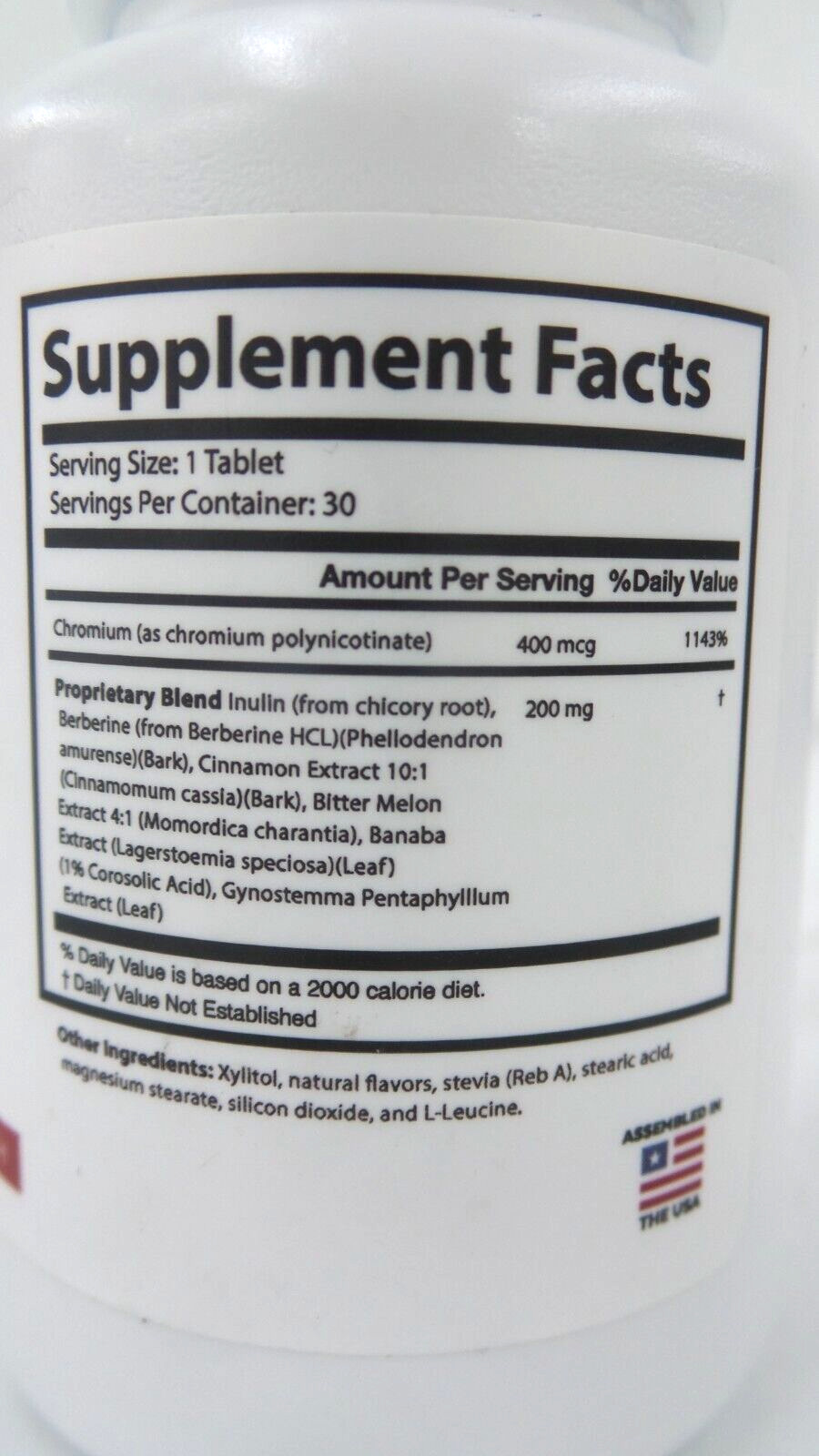 Sugar Control Max Glyco Optimizer 30 tablets exp. 12/2025 (133173-1 B-8)