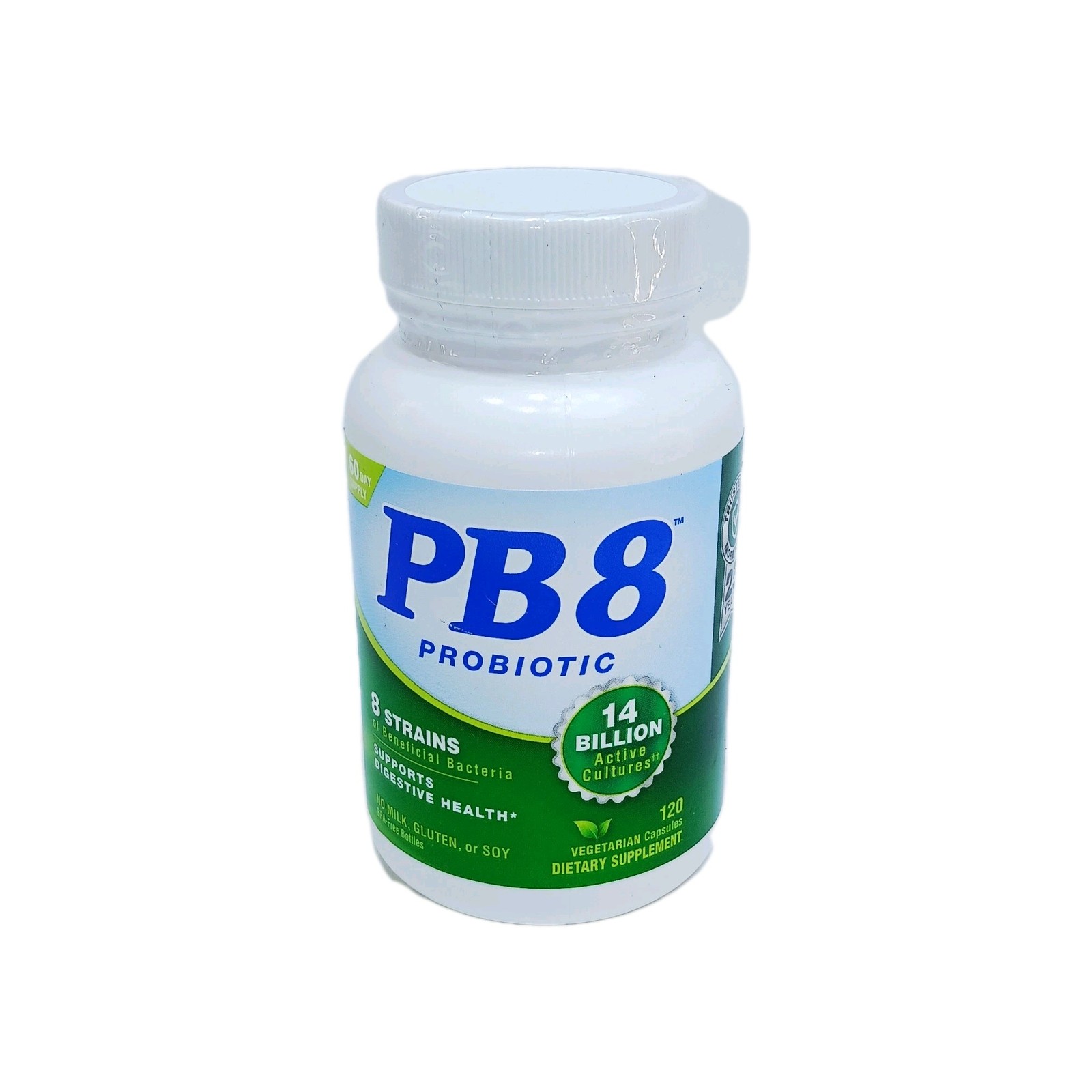 3~ Nutrition Now Pb 8 Pro Biotic Vegetarian Supplement 120 Count. Exp.08/2026