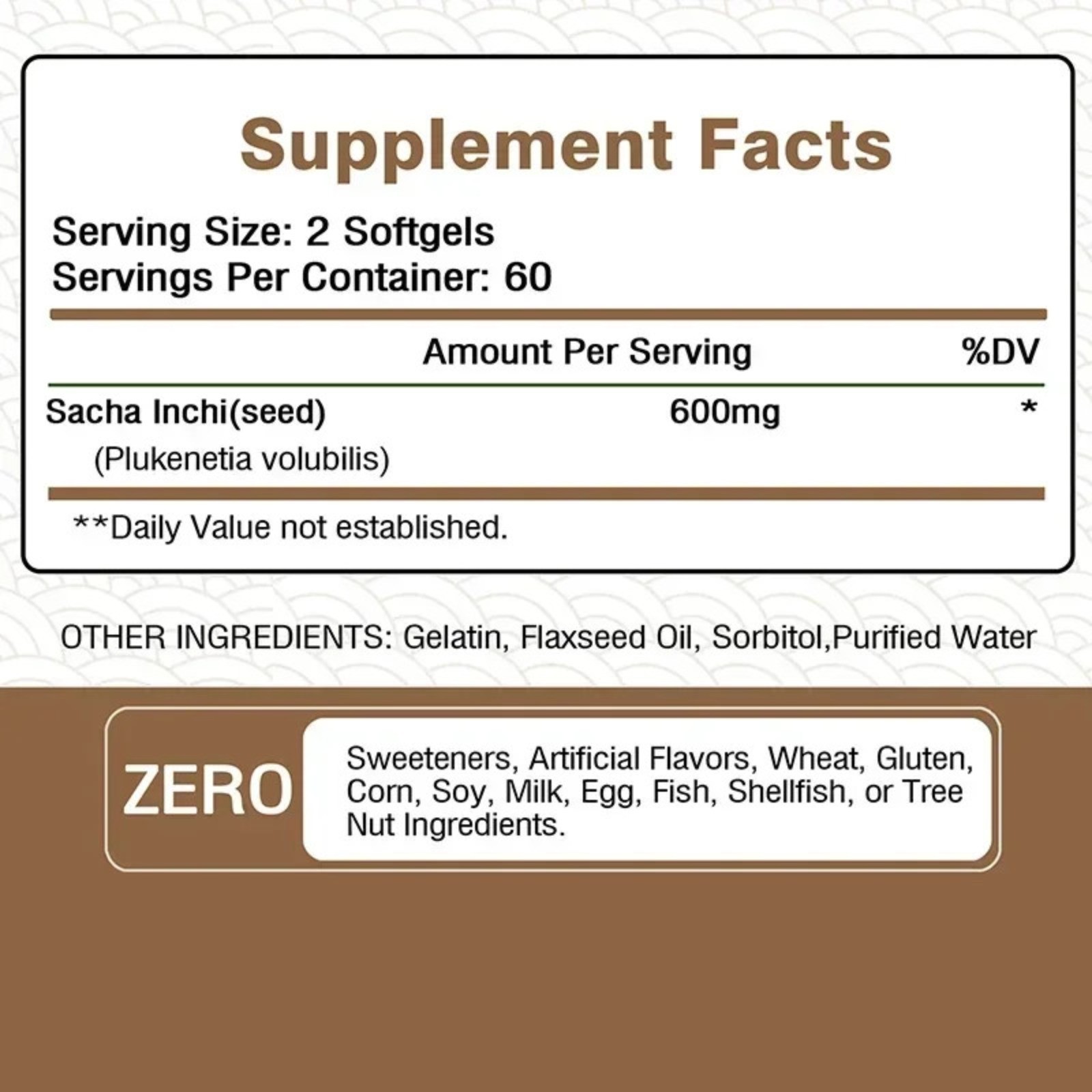 Sacha Inchi Oil 240pcs – Heart, Joint & Brain Health, Boosts Immunity & Vitality