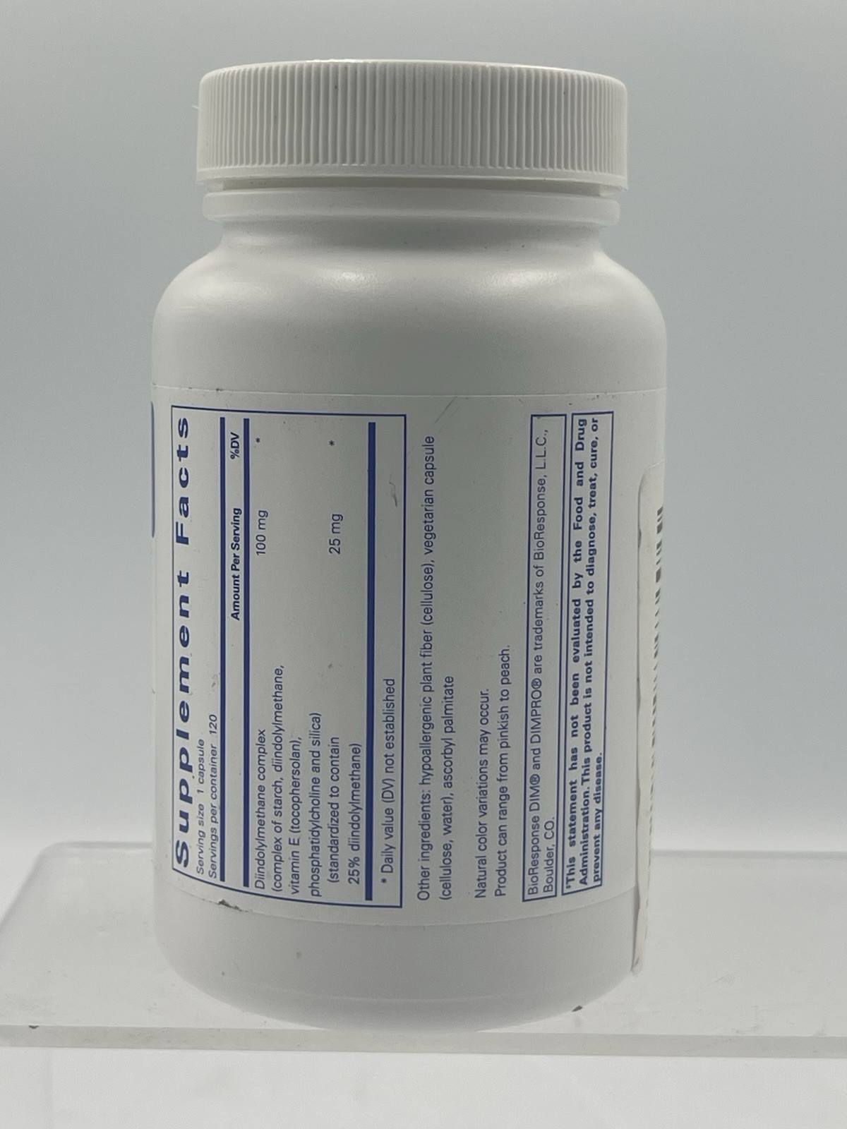 Pure DIMPRO 100 120 Capsules Hypoallergenic Gluten-Free EXP 01/2028