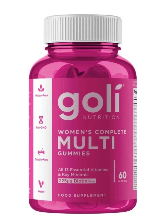 Goli Nutrition Women’s Complete Multi Gummies 60 Count, Exp 05/27