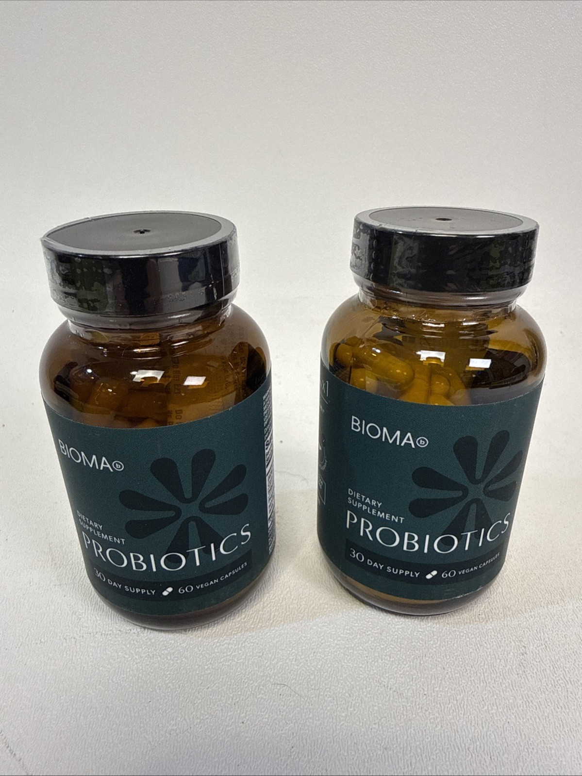 Bioma Probiotics Dietary Supplement for Digestive & Gut Health 120 Caps 08/27
