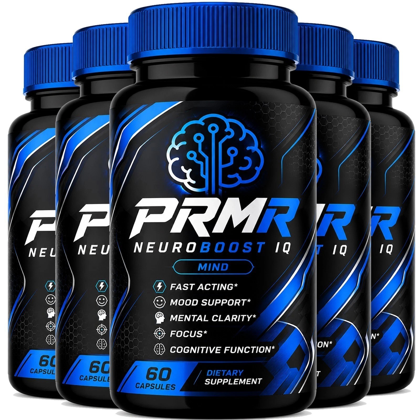 Neuro Boost IQ Advanced Cognitive Health Support Nootropic Supplement ( 5 Pack )