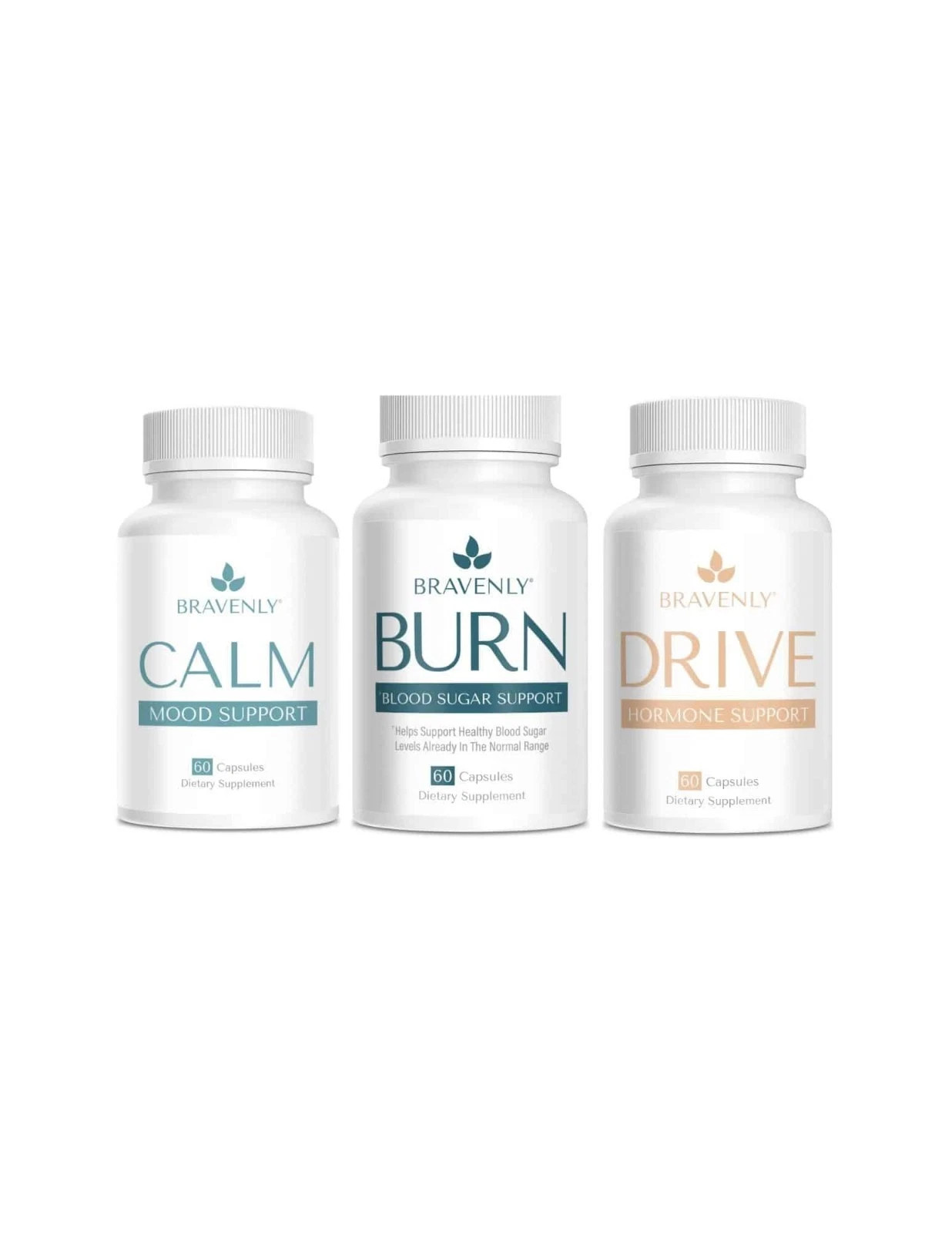 NEW SALE–Bravenly global MIND AND BODY CALM – BURN – DRIVE-FRE SHIPPING!!!