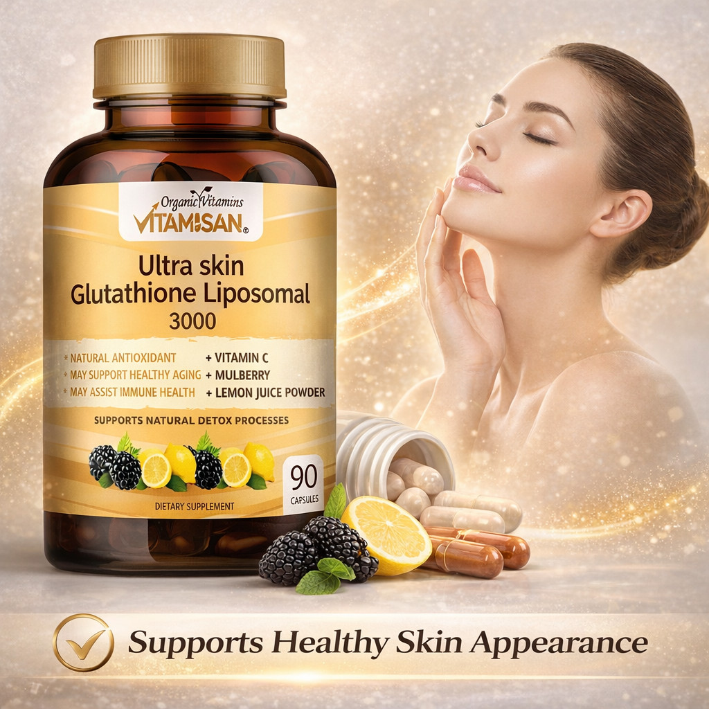 Glutathione Liposomal 3000 + Vitamin C Antioxidant Support 90 Caps