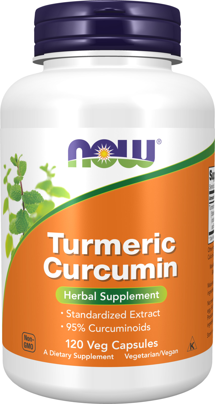 NOW Foods Turmeric Curcumin 60 Veg Caps 07/2028EXP Cucuminoids