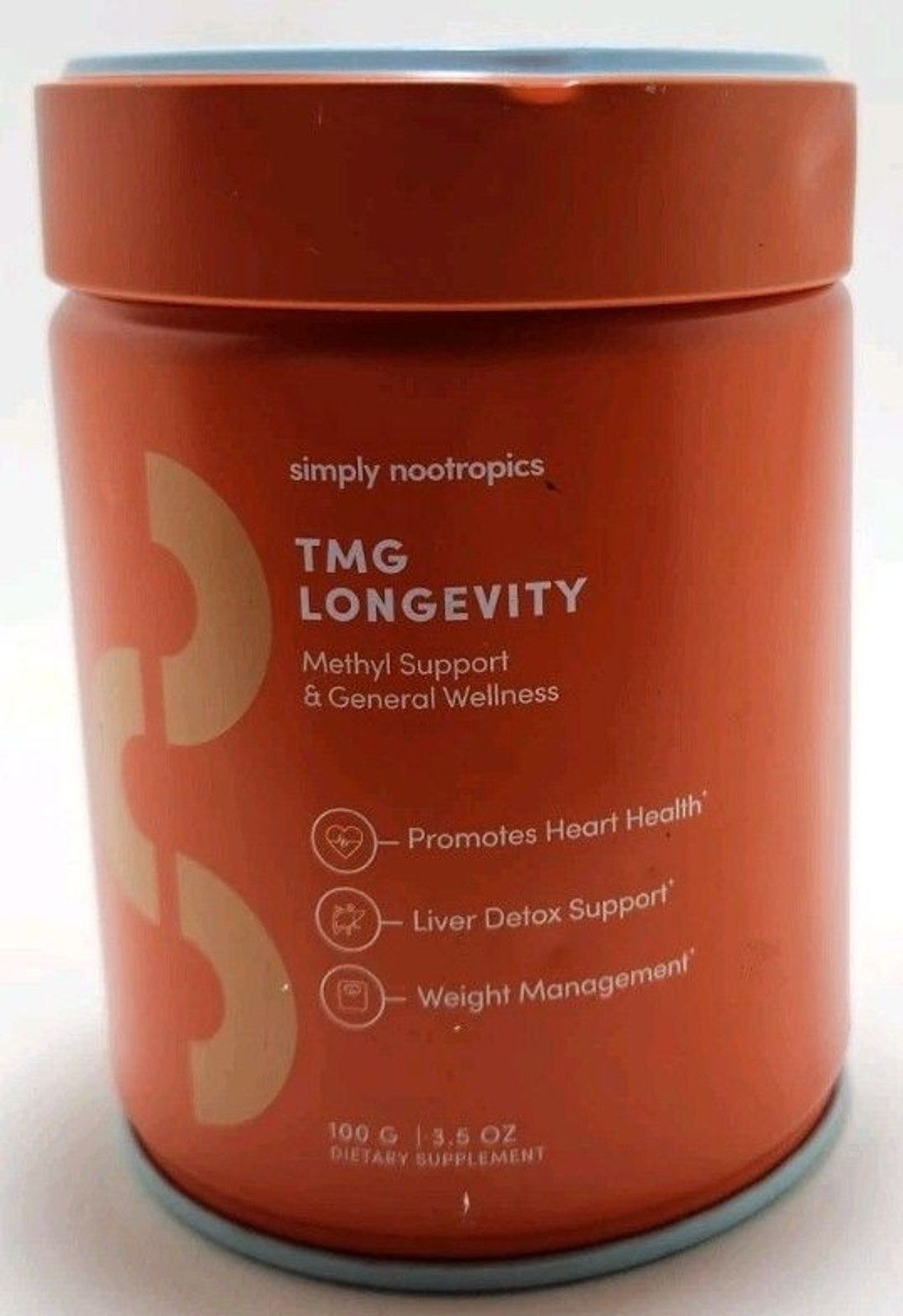Simply Nootropics TMG Powder (100g) Methyl Support & General Wellness EXP 12/28
