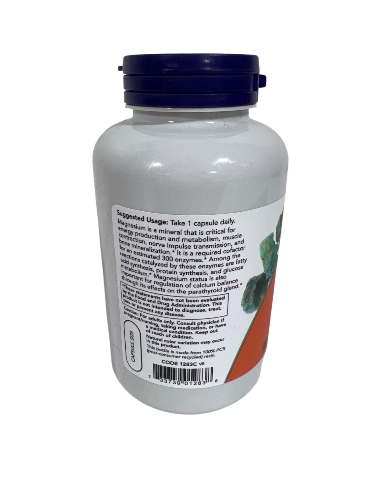 NOW Foods, Magnesium Caps, 400 Mg, 180 Veg Capsules