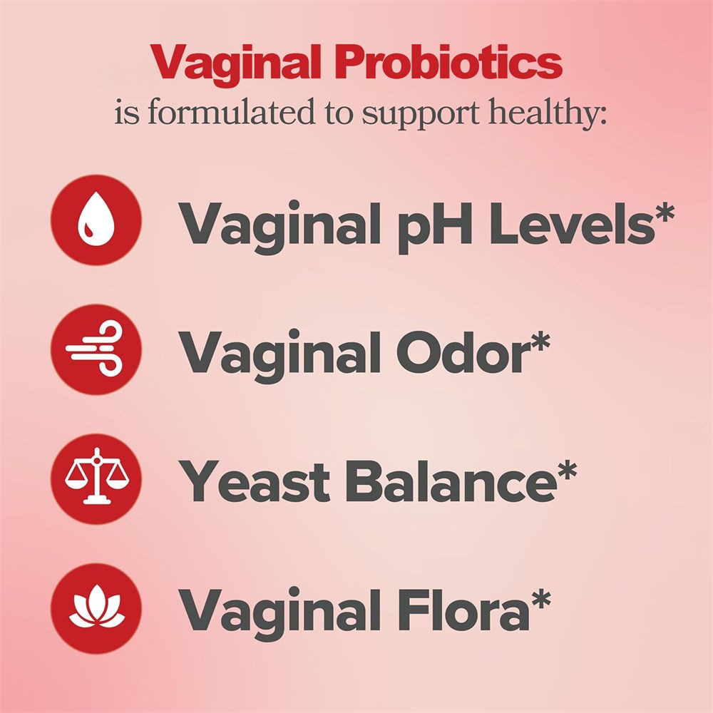 Probiotics Vaginal Probiotics 60 COUNT Women pH Balance formulated with Prebioti