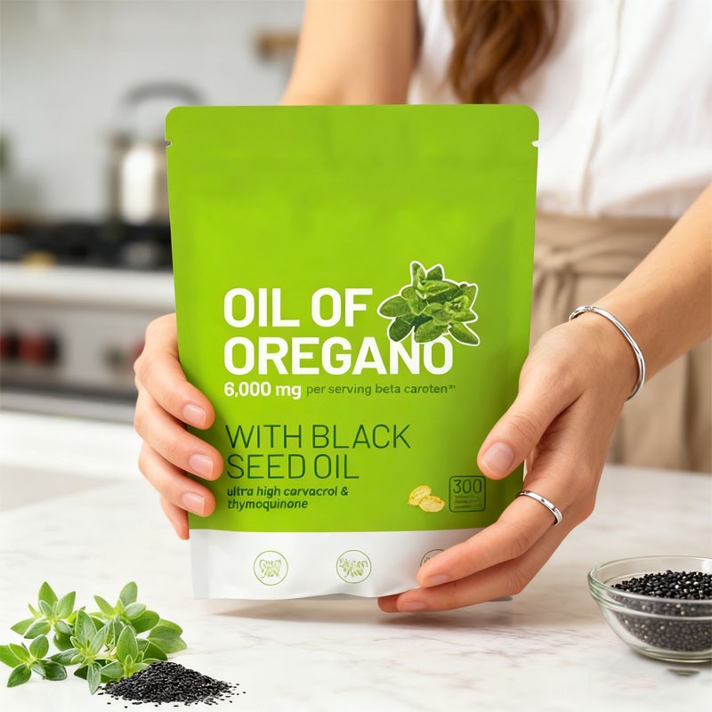 2 in 1 Oil of Oregano & Black Seed Softgels Oil – 6000mg,Immune Support 2026 lat