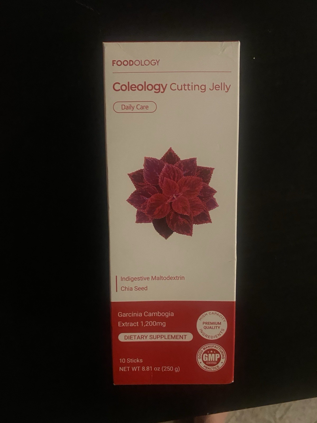 Foodology Coleology Cutting Jelly 10 Sticks 250g Pomegranate