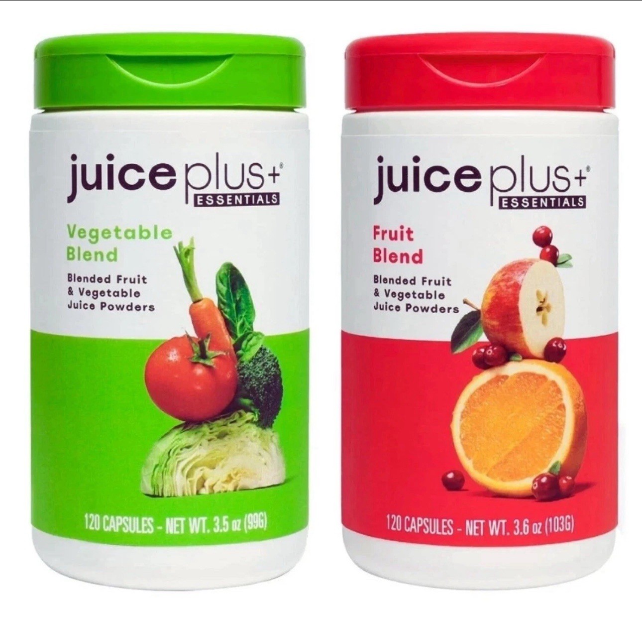 Juice Plus+ Fruit & Vegetable Blend – Fruit and Vegetable Supplement Exp: 11/27