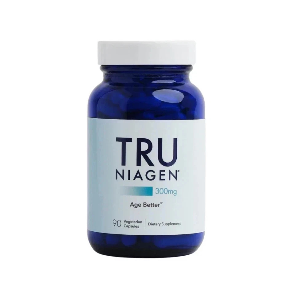 3 Pack Tru Niagen Nicotinamide Riboside Chloride 300mg 90 NR Vegetarian Capsules