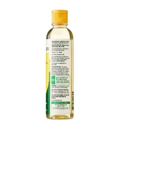 Spring Valley Cold-Pressed Castor Oil Organic for Hair & Skin 8 fl oz