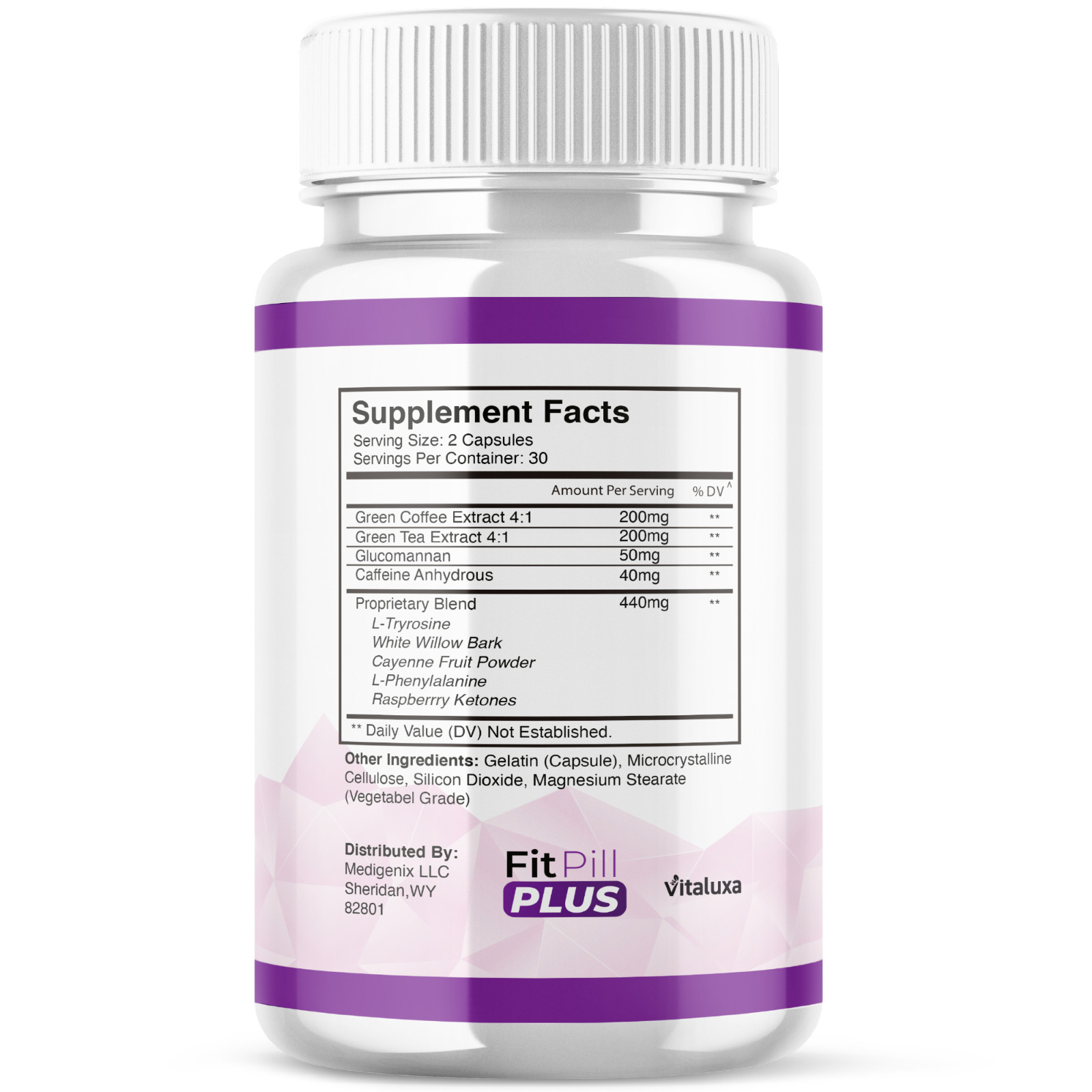 (5 Pack) Fitpill Plus Capsules Fitpill Supplement Premium Formula (300 Capsules)