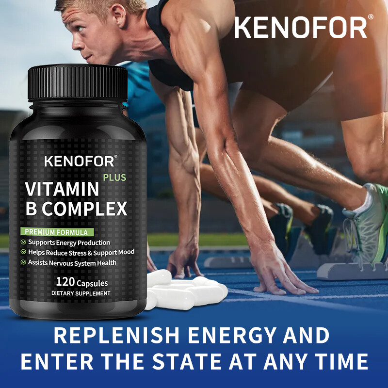Vitamin B Complex 30/60/120Capsules Helps Reduce Stress Immune Support Pills