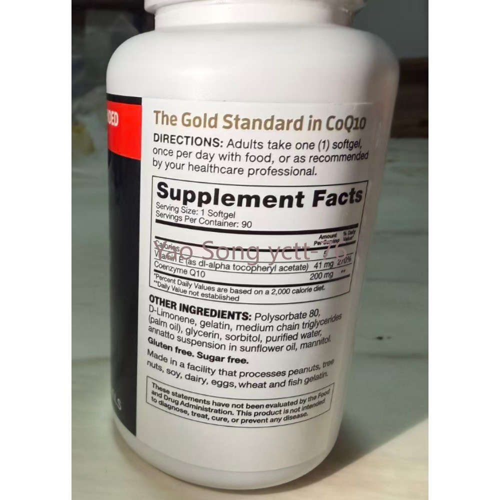  Qunol Ultra CoQ10 200mg | High Absorption Heart Health Softgels, 90 Count